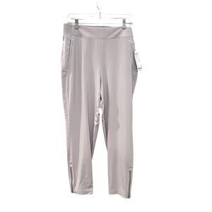 Athleta Brooklyn Heights Jogger Pants Womens 10 Bone  Lightweight Stretch NWT